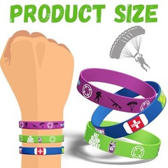 Llama Bracelets Silicone Wristband 30Pcs Llama Theme Party Decorations