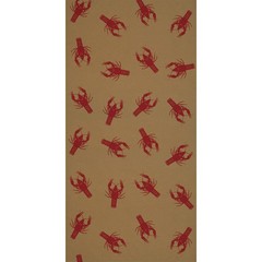 Beistle Crawfish Kraft Paper Table Random Red Crawfish Print For