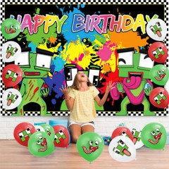 Unspeakable Birthday Party Supplies Set Plates Balloons Cake Toppers for Kids