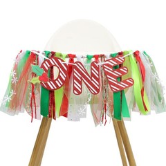 Christmas 1st High Chair Banner – Winter Wonderland First Decorations, Oh Wha…