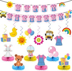 Cartoon Teacher Birthday Party Decorations Cartoon Girls Happy Birthday Banner H
