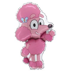 ® Pack Of 3 Bluey Character Foil Balloons – 35″ Mackenzie, 36″ Coco & 31″ Ind…