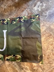 Large Camoflauge “WE WILL MISS YOU” Banner Sign – Military- 1.5ft X 9.8ft