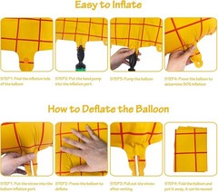 High-Quality 40-Inch Yellow Number 7 Balloon – Ideal for Themed Celebrations