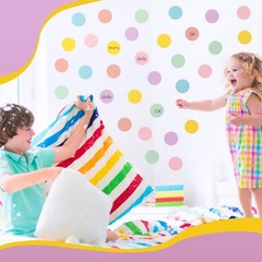 Pastel Round Paper Cutouts 3.5 Inch Circles School Bulletin Board 360 PCS