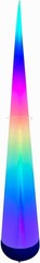 9’8″ Inflatable Color-Changing LED Cone with Remote & Sandbag Base – NIB