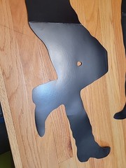 Cowboy Paper Silhouettes Decor-2pc, 35 and 37 inches, Black Wonder Junction VBS