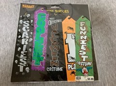 Halloween Party Supplies Lot Tablecloth, Banner, Ribbons