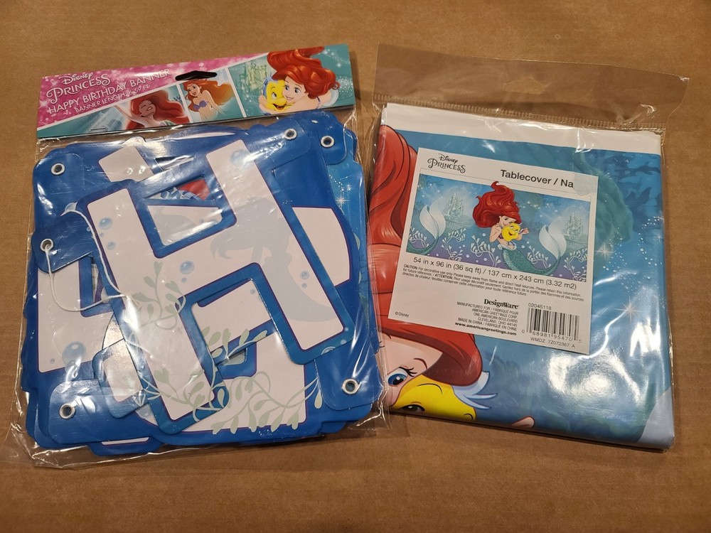 The Little Mermaid Party Supplies