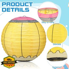 Retisee 12 Pcs 10 Inch Paper Lanterns Back to School