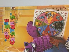 Hallmark CRAZEE CREETURES Vintage 1980 Honeycomb Centerpiece Party Game Unused