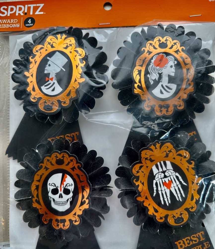 SPRITZ HALLOWEEN PARTY AWARD RIBBONS FOR COSTUME CONTEST