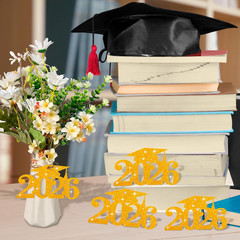 24 Pcs 2026 Graduation Decorations Class of 2026 Graduation Centerpieces for Tab