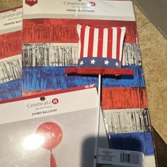 Red, White, And Blue USA Party Decorations Celebrate It Brand