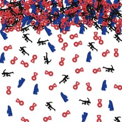 100pcs Runner Confetti, Blue Glitter Sport Themed Table Confetti for Running …