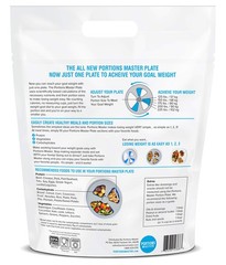 Portions Master All in 1 Adjustable 1 Count (Pack of 1), Blue and Gray