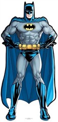 Batman DC Comics Mini Cardboard Cutout / Standup / Standee Superhero Party