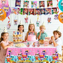 Super Kitties Party Decoration Cat Birthday Supplies Cake Topper Banner Balloons