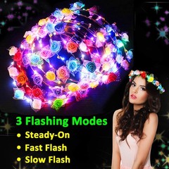 112 Pcs Mardi Gras Glow in The Dark Party Supplies 2024, Glow Sticks Bulk LED…