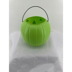 General Foam Plastics Green Halloween Jack-O-Lantern Pumpkin Trick or Treat Pail