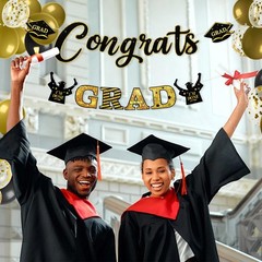 Graduation Decorations Class of 2026 Congratulation Graduations Party Supplie…