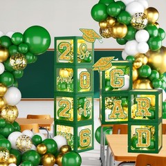 Graduation Decorations Class of 5 inches x 12 x 18 inches, Green
