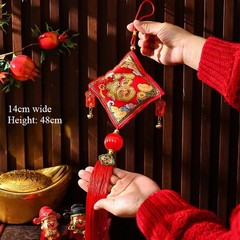 1Pc New Year Chinese Traditional Hanging Strings Pendant Good Luck Decoration