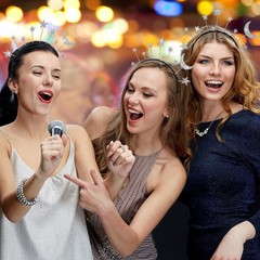 8 Pcs Star Moon Headband Silver Party Decor Hair Hoop Costume Accessories for…