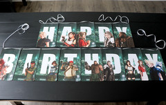 Final Fantasy VII Happy Birthday Banner ( PS5, Xbox, Nintendo, Gaming, Party )