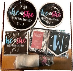 Gender Reveal Supplies & Decoration/ Baby Shower Kit