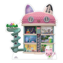 Gabby’s Dollhouse Cardboard Cutout with Free Mini Standee / Standup