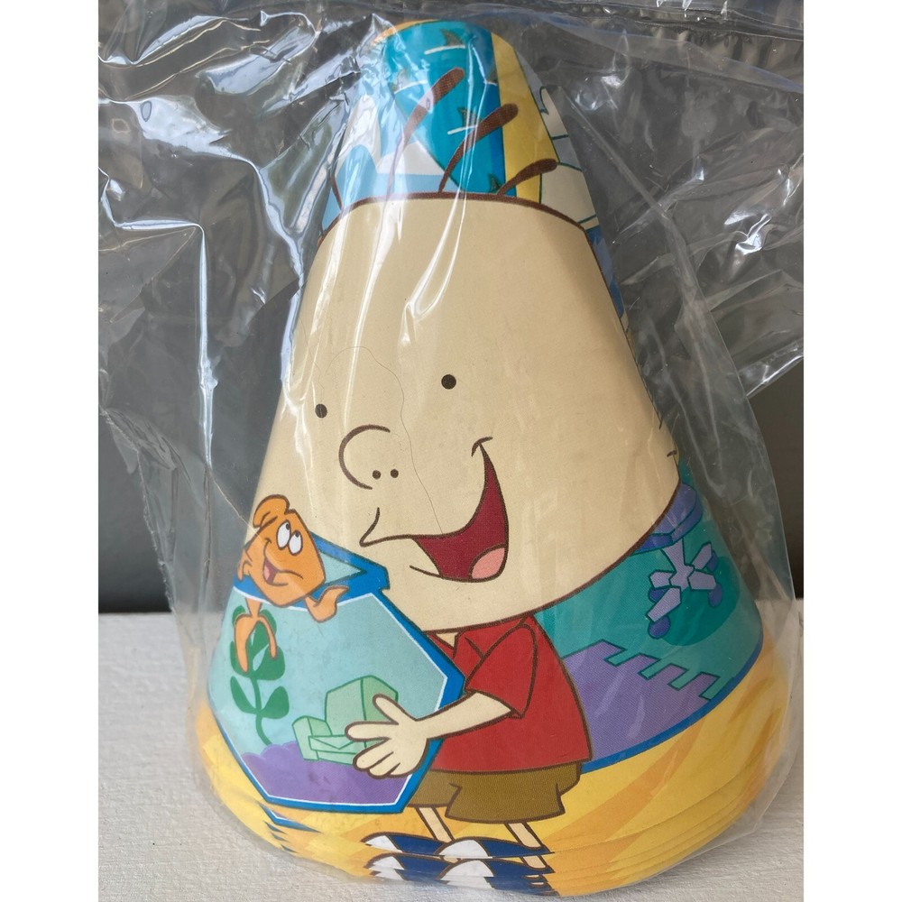 Stanley Birthday Party Cone Hats Hallmark Disney Design 8 Pieces Multicolor