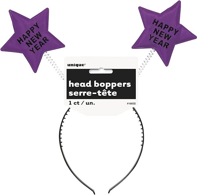 Happy New Year Headband / Bopper – Perfect For New Year Parties