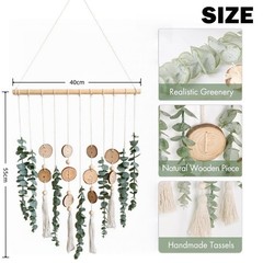 Artificial Eucalyptus Greenery Leaves Plants Wall Hanging Bedroom Home Decor