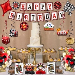 Casino Theme Party Decorations, Casino Poker Party Decorations,Casino Backdro…