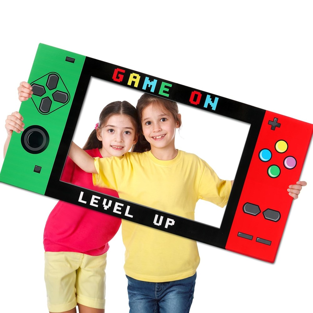 32 x 16 Foam Board Video Game Photo Props Gaming Party Decoration Handheld Ga…