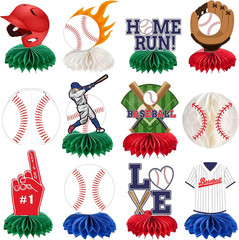 12Pcs Hawaiian Luau Party Table Decorations – Double Sided Tropical Aloha Flamin
