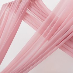 MLMC Dusty Rose Wedding Arch Draping Fabric 29″x20FT Extra Long Gauze Panel
