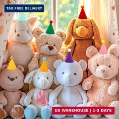 10 Pcs Mini Birthday Party Hats Multicolor Lovely Cone Hats for Animals Stuffed
