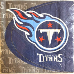 TENNESSEE TITANS NFL Lunch Napkins 16 per pack FREE Ship – NEW