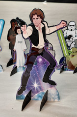 10 piece party Star Wars characters stand-up table centerpieces set