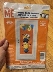 Illumination Despicable Me Party Door Cover Poster Decor Happy Birthday Minions