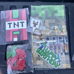 Minecraft Birthday Party Decorations Banner Cake Topper Balloons & More 2 Packs