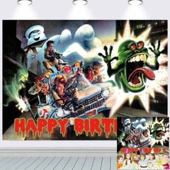 Ghostbusters Party Supplies Birthday Decoration Backdrop Banner Vinyl 7x5ft