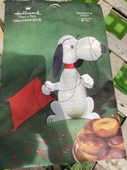 Vintage Hallmark Peanuts Snoopy Plan A Party Centerpiece Never Used