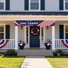 Celebrate Freedom with 250th Anniversary Banner 138×20 Inch – Patriotic Decor