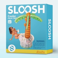 60″ Inflatable Palm Tree Cooler, Beach Theme Decor, Pool Party Decorations, L…