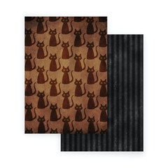 Scrapbooking Paper VINTAGE HALLOWEEN Craft Paper, Scrapbooking Supplies,