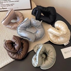 Set of 2 soft satin headbands in random colors