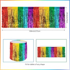 Rainbow Birthday Decorations, 104Pcs Colorful Birthday Party Decorations for …